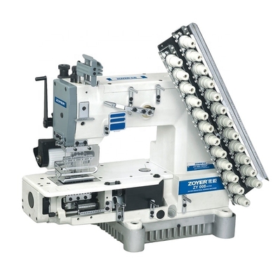 Garment shops Multi-needle 12 needles chainstitch VC008 ZY-VC008-12P Siruba type sewing machine
